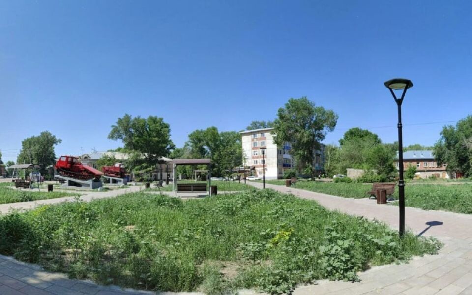    Сквер тракторостроителей в Рубцовске