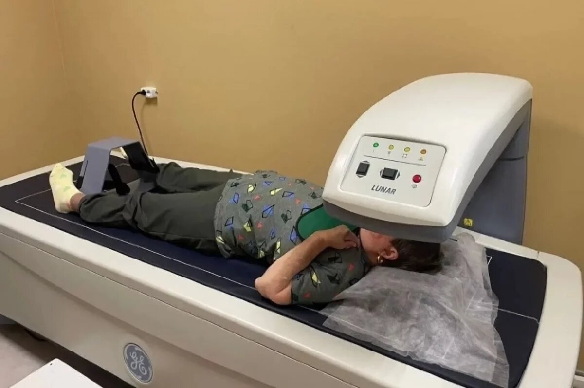    На Сахалине появился новый аппарат для ранней диагностики остеопороза