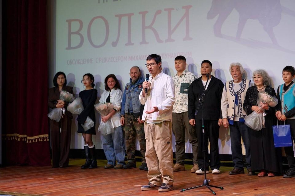    Премьера фильма "Волки" в Горно-Алтайске. Источник: t.me/asprokopyev