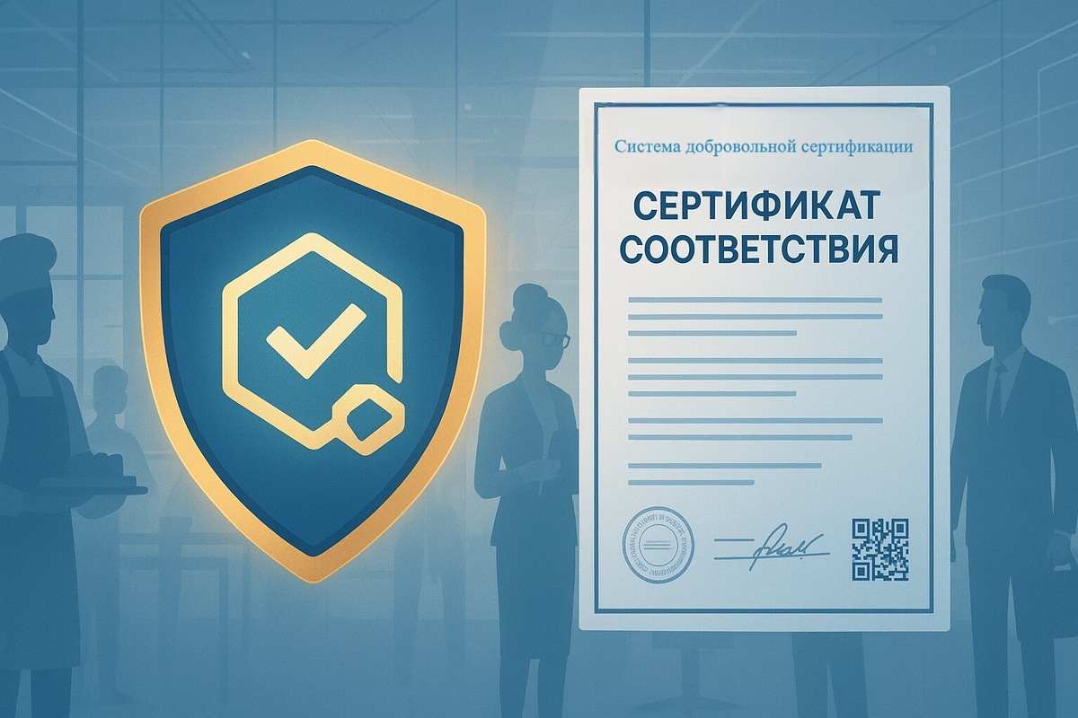 Система добровольной сертификации может быть зарегистрирована любой компанией или ИП. Ограничений нет.