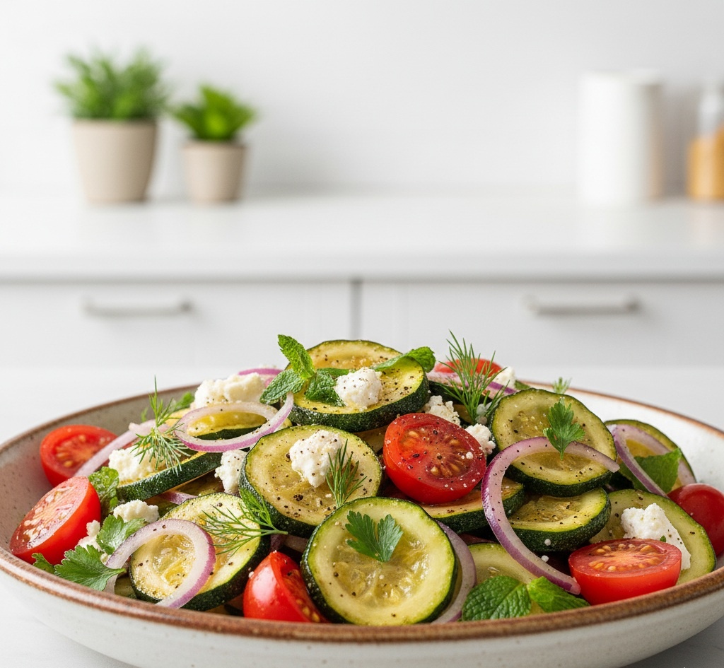 Кабачки с фетой