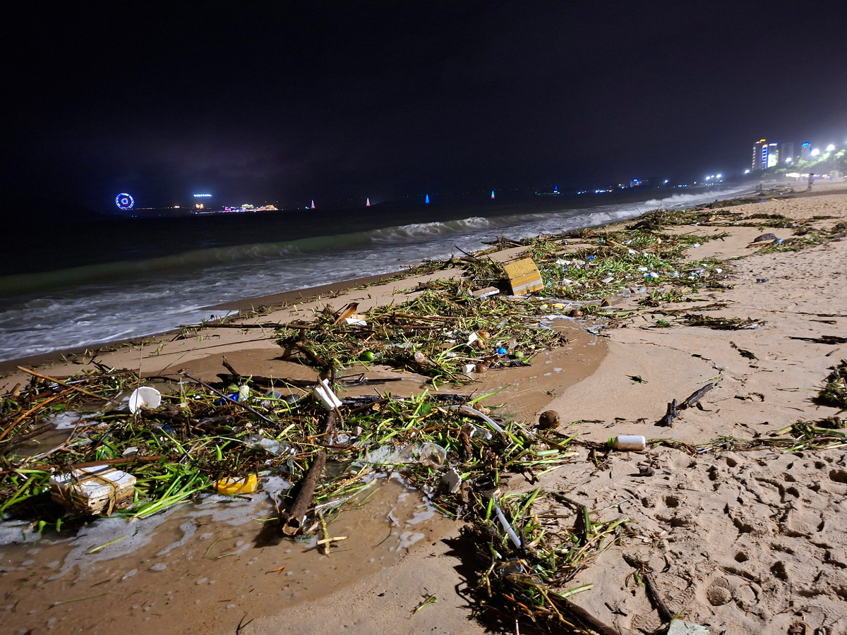 Пляж в Нячанге. Вьетнам