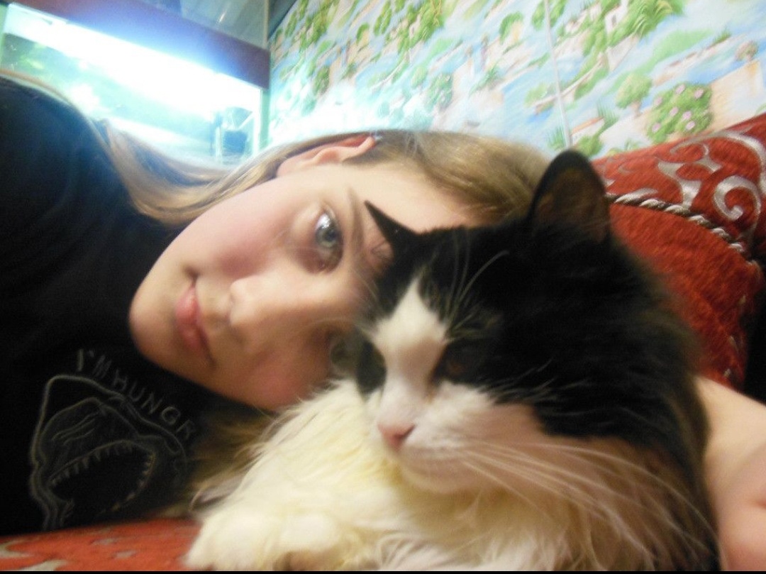 Наша Масяня. Возраст примерно 11 лет. С дочерью. 