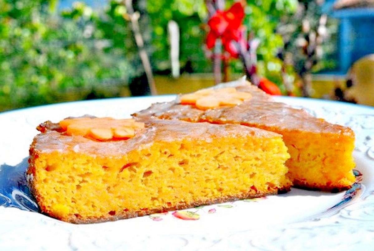 Морковный пирог