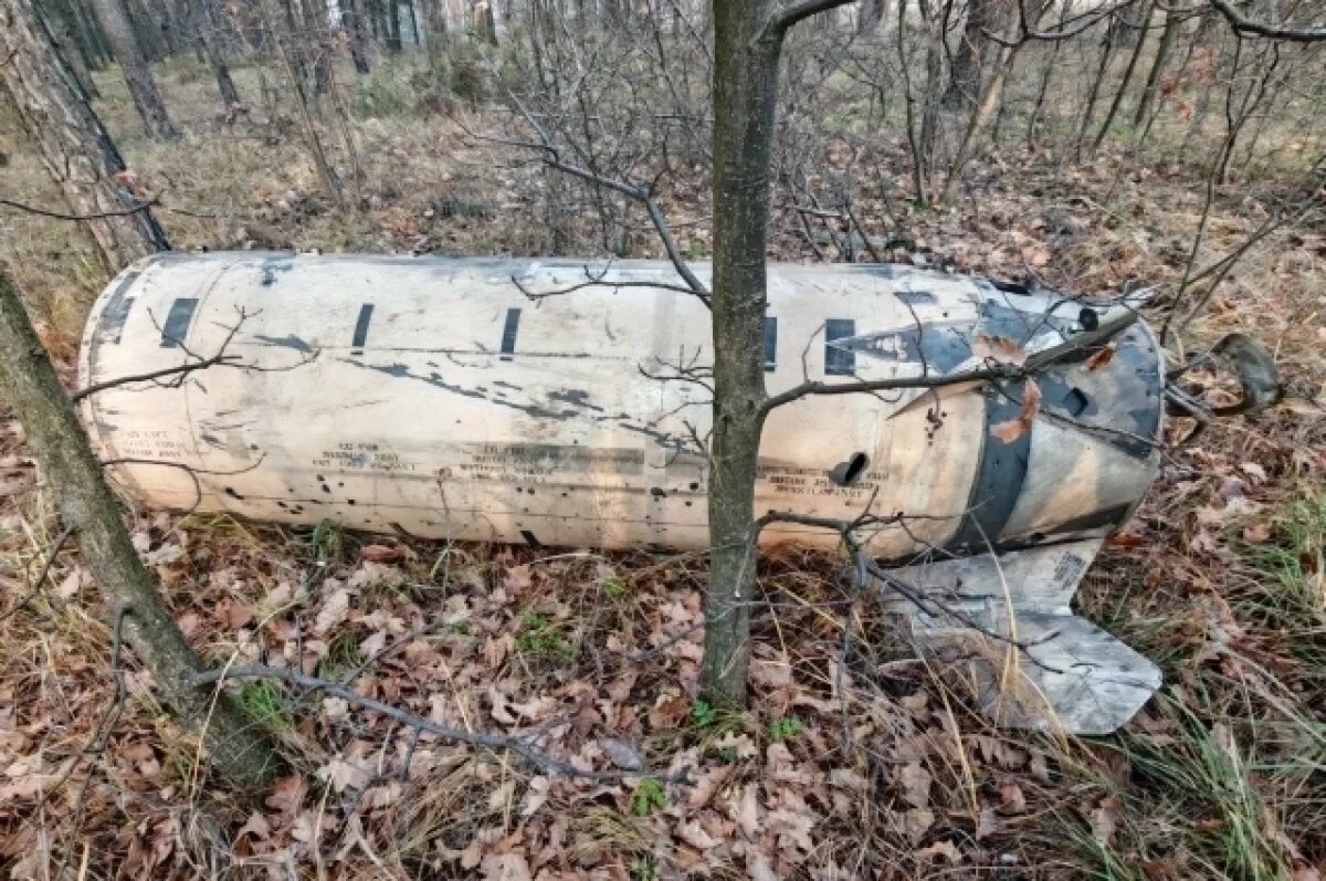    Минобороны РФ показало обломки ATACMS в Воронеже