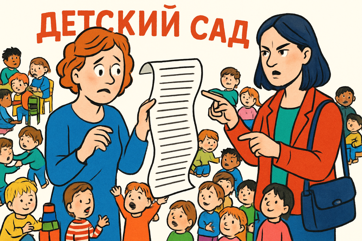 «Одевайте ребёнка по фото, кормите только органической едой, звоните, если не уснул за 30 минут, не разрешайте дружить с Катей и Петей», – обязан ли воспитатель выполнять?