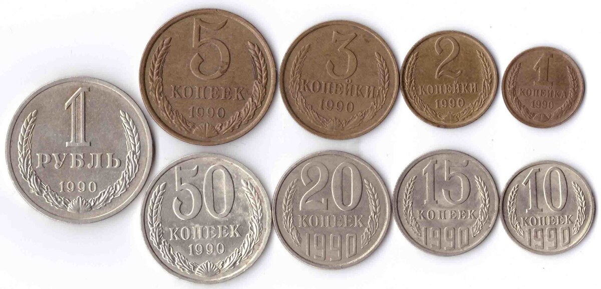 Монеты СССР. 