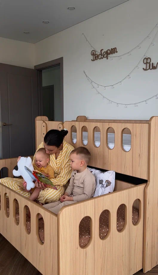 Кровать СПЛЮШКИН "Чудо-9" в цвете дерево