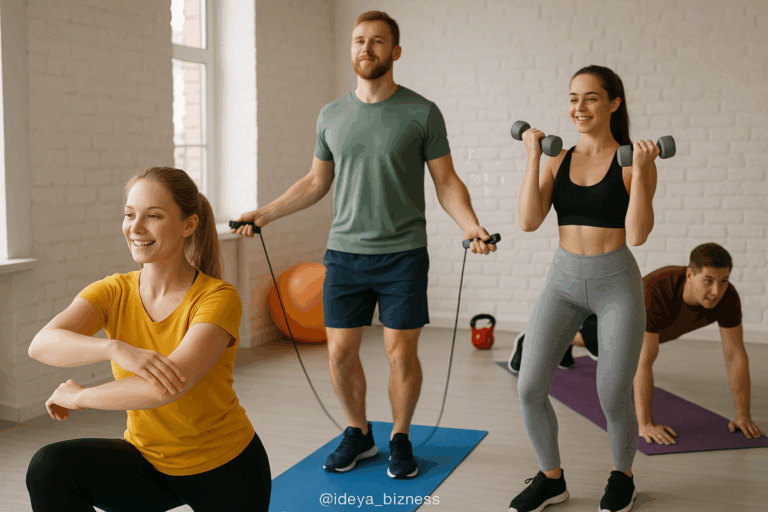    Бизнес-план: Занятия и клубы по фитнесу и здоровому образу с минимальной арендой admin