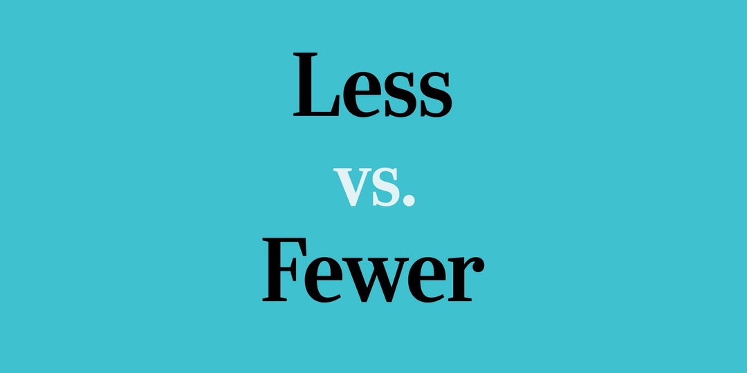 Less или Fewer: Грамматическая ошибка, которую вы точно совершали 🤫
