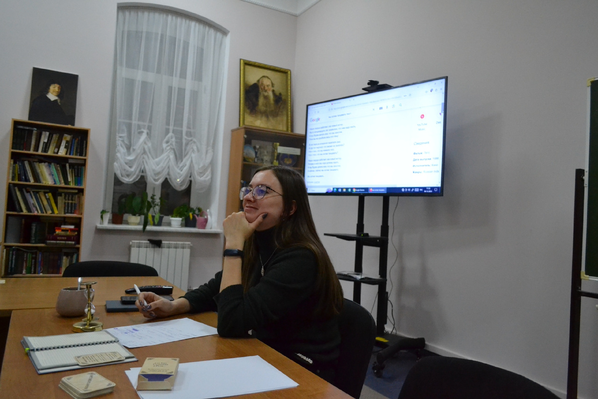 Екатерина Чистякова. Фото из группы СНО ИОНиМК НИУ "БелГУ"