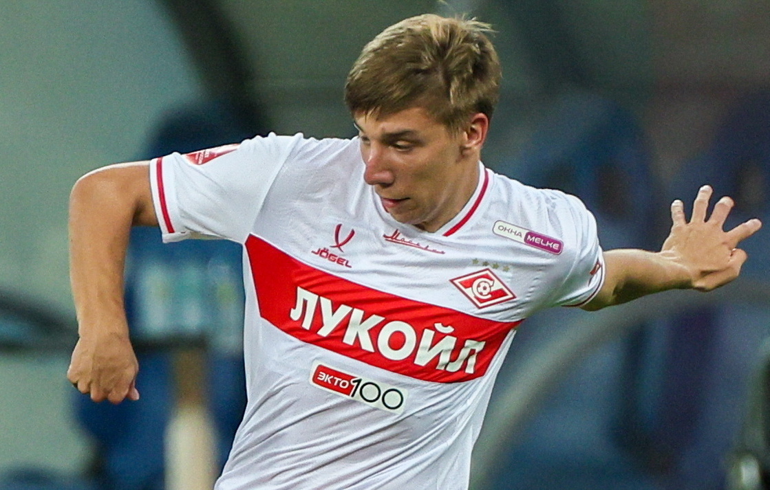    Полузащитник "Спартака" Игорь Дмитриев  Эрик Романенко/ТАСС