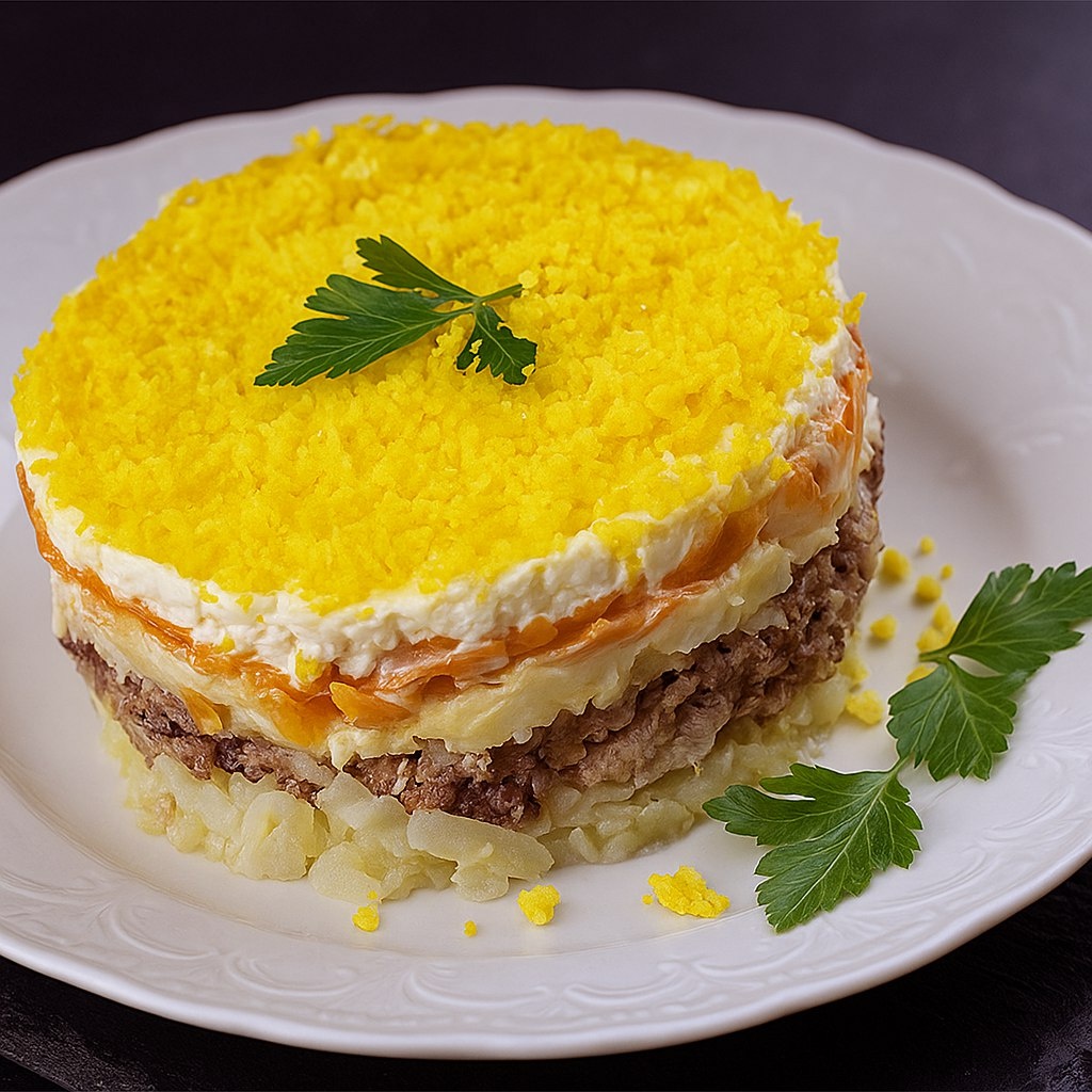 Салат Мимоза