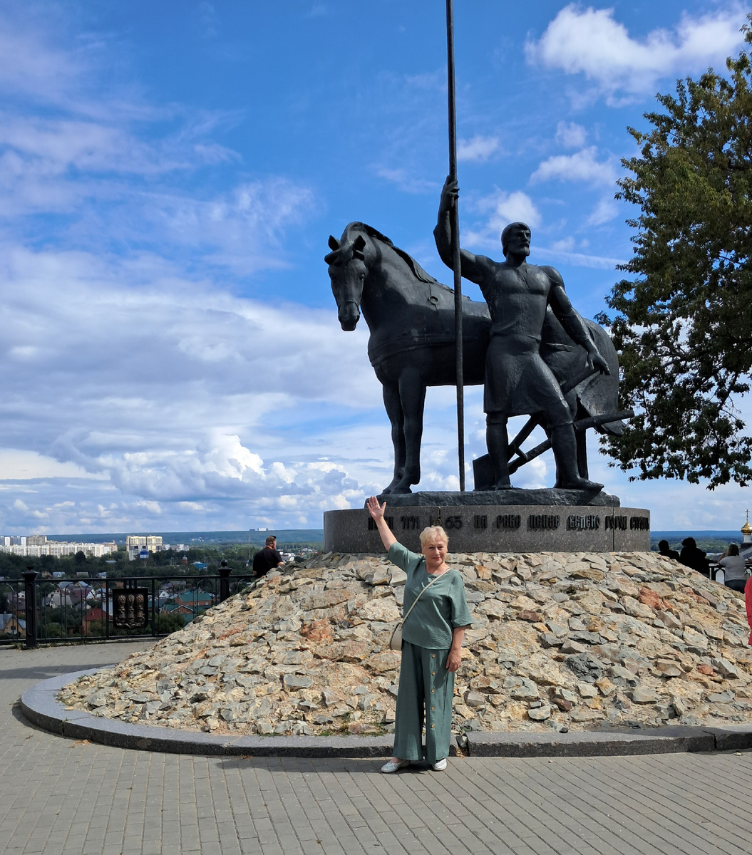 фото автора на смотровой площадке  г. Пенза 2025 год