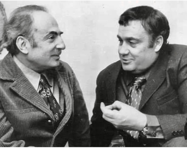 Дуэт Э. Брагинский — Э. Рязанов. Фото с сайта Культура.РФ