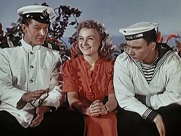 Виктор Авдюшко в фильме "В мирные дни"