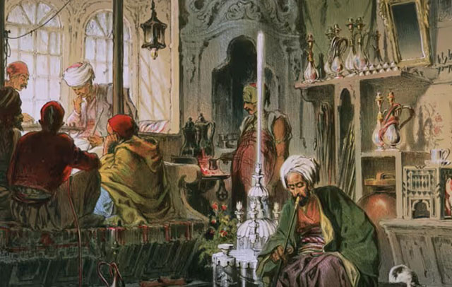 Турецкая кофейня XVIII века