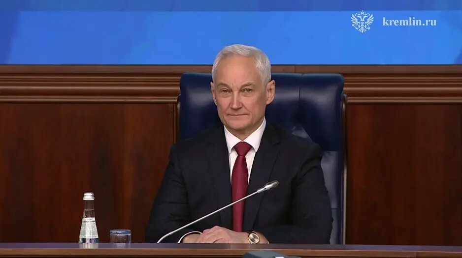    Министр обороны Андрей Белоусов. Фото: кадр видео Кремля