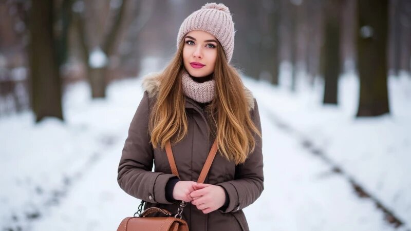     Девушка с сумкой Шедеврум