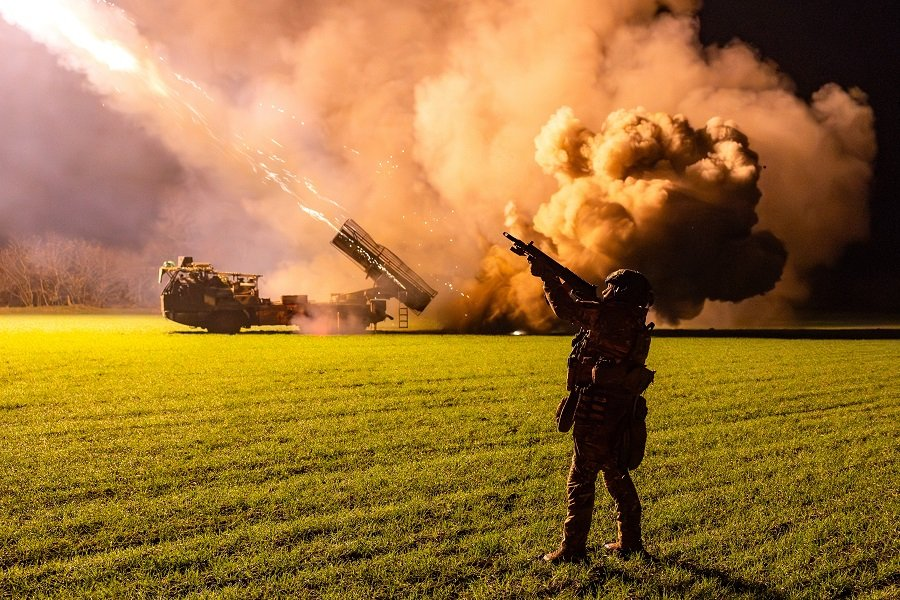 Боевая работа РСЗО "Ураган" в Запорожской области - Фото: Алексей Коновалов/ТАСС