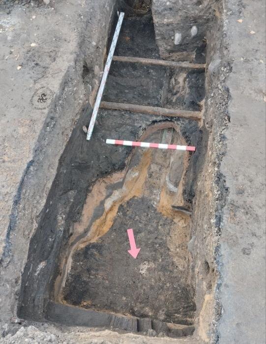 Раскоп в Пскове
Фото: из группы археологического центра Псковской области в соцсети «ВКонтакте»