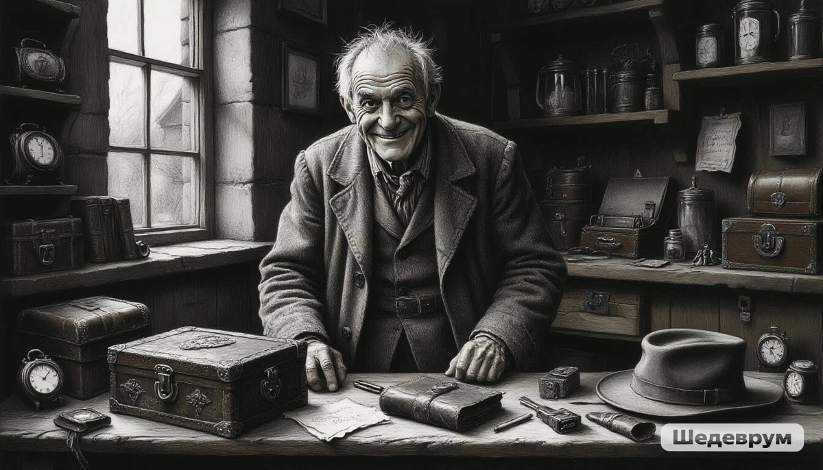 Продавец уникальных вещей Альберт.