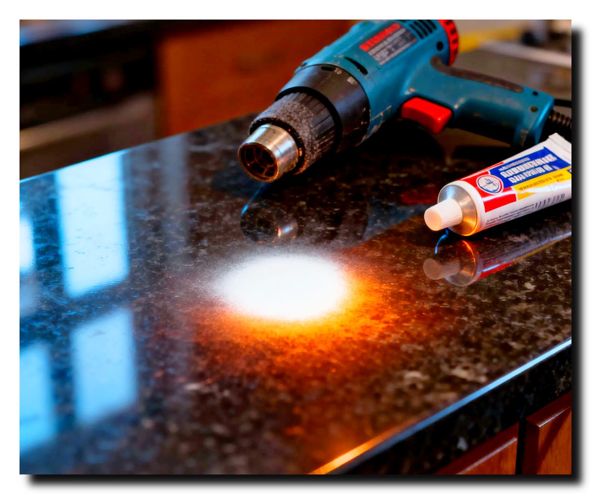 Противное пятно на столешнице...