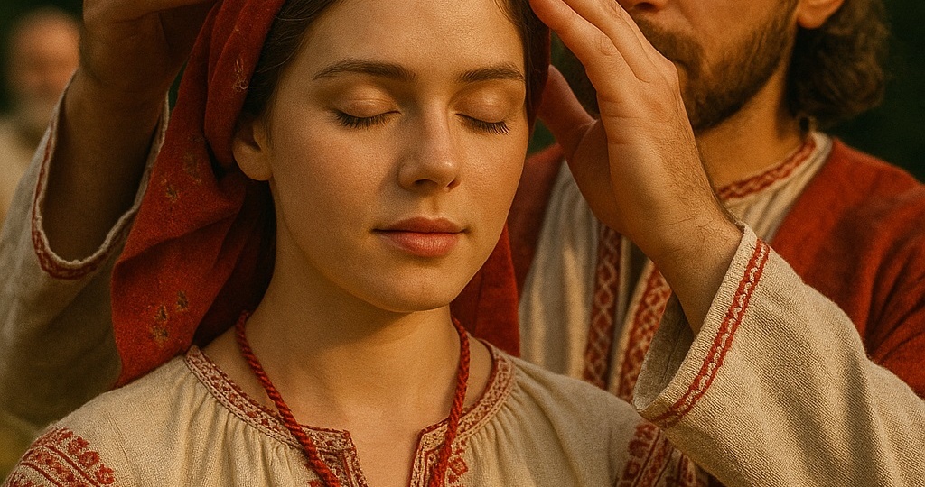 СВАДЕБНЫЕ ОБРЯДЫ: ЯЗЫЧЕСКИЙ ОБЕРЕГ ПОД ВЕНЦОМ