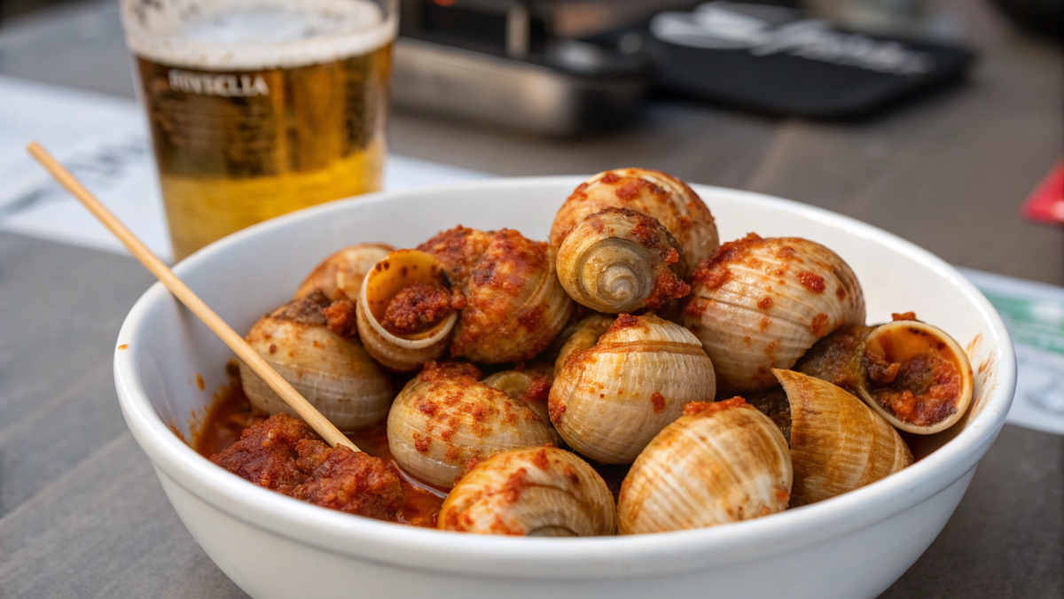 Фото: Блюдо "Эскарго" в томатном соусе