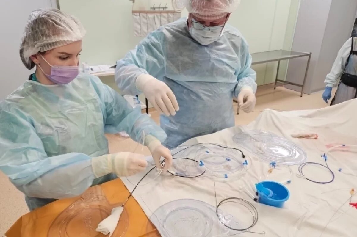    Врачи ККБ № 1 впервые на Кубани провели операцию по «растворению» тромба