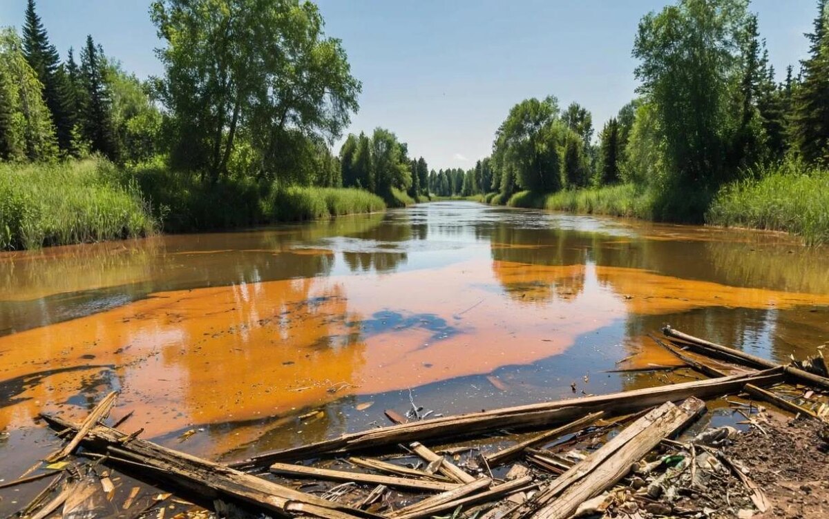    Нефтедобывающую компанию оштрафовали в Удмуртии за загрязнение реки и почвы