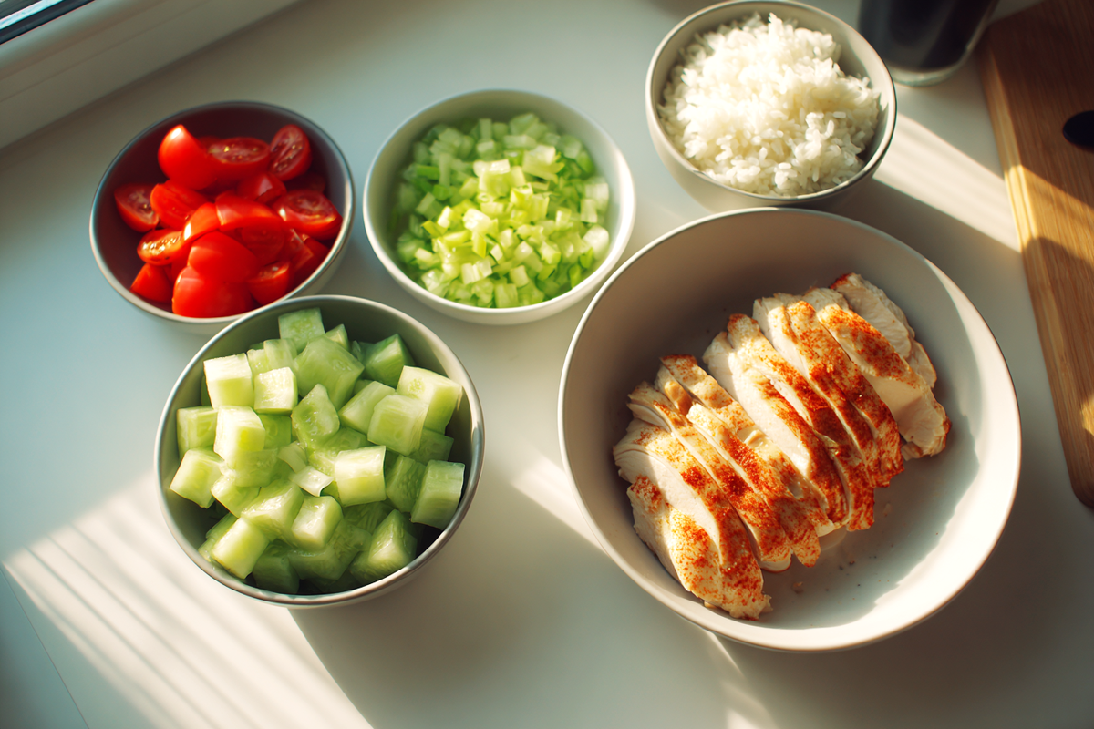 Простые продукты — основа быстрых ужинов без суеты.