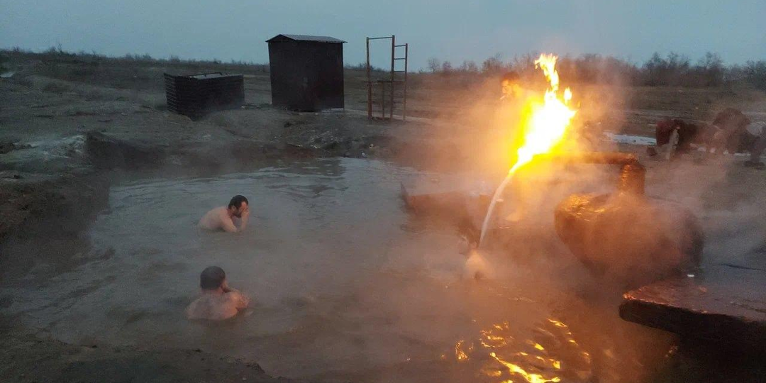 Белиджи — волшебный горячий источник на берегу Каспия!