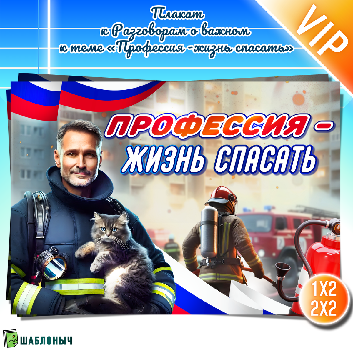 Плакат к Разговорам о важном «Профессия - жизнь спасать» 24 ноября 2025