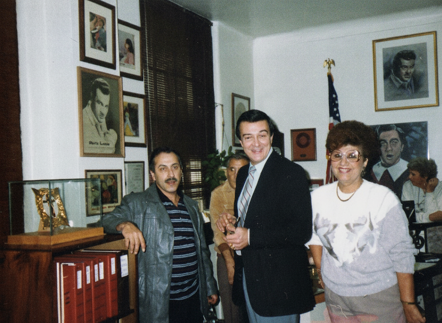 Муслим Магомаев в музее Марио Ланца (США)