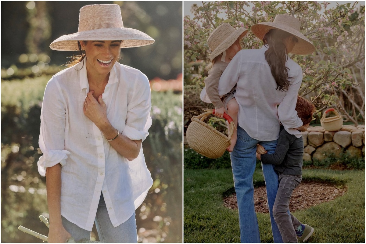 Меган Маркл с детьми