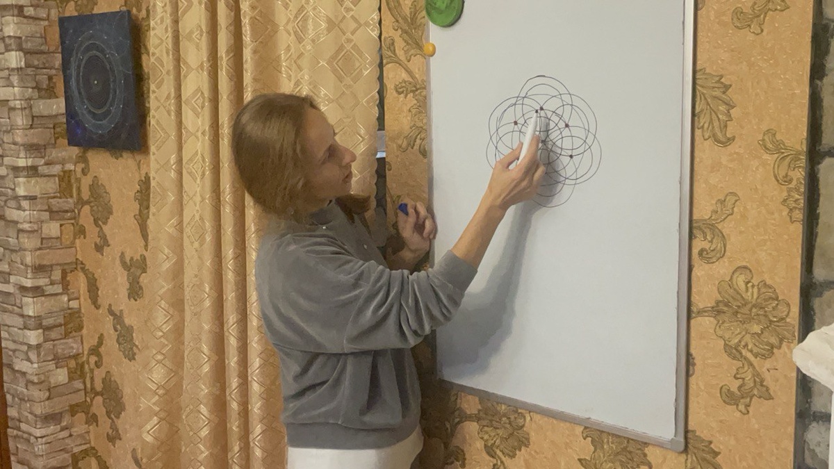 Урок сакральной геометрии на погружении "Вот те круг!"