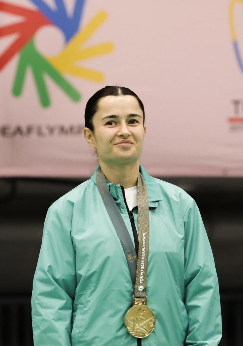 Алина Поздеева завоевала золотую медаль на XXV Играх в Токио по спорту глухих по дзюдо