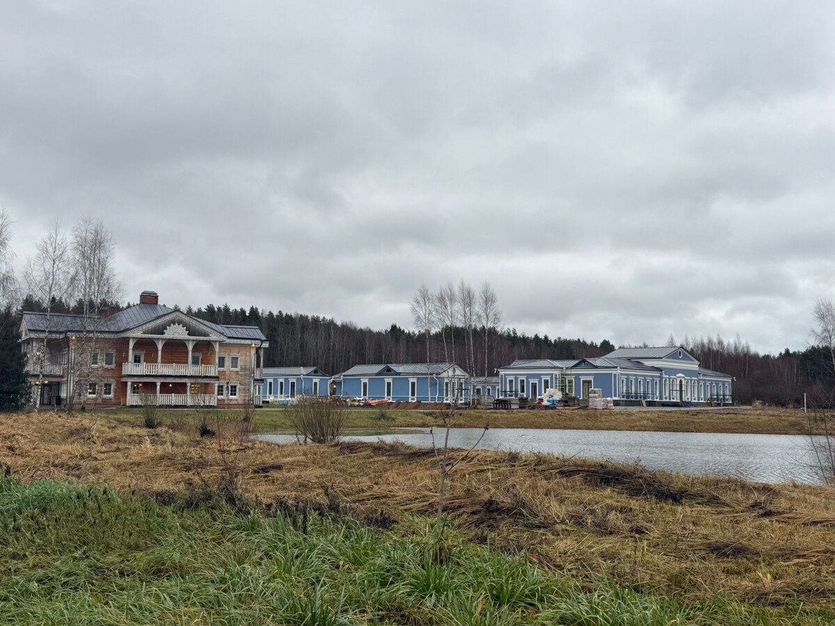 Стилизованный путевой дворец в Завидово