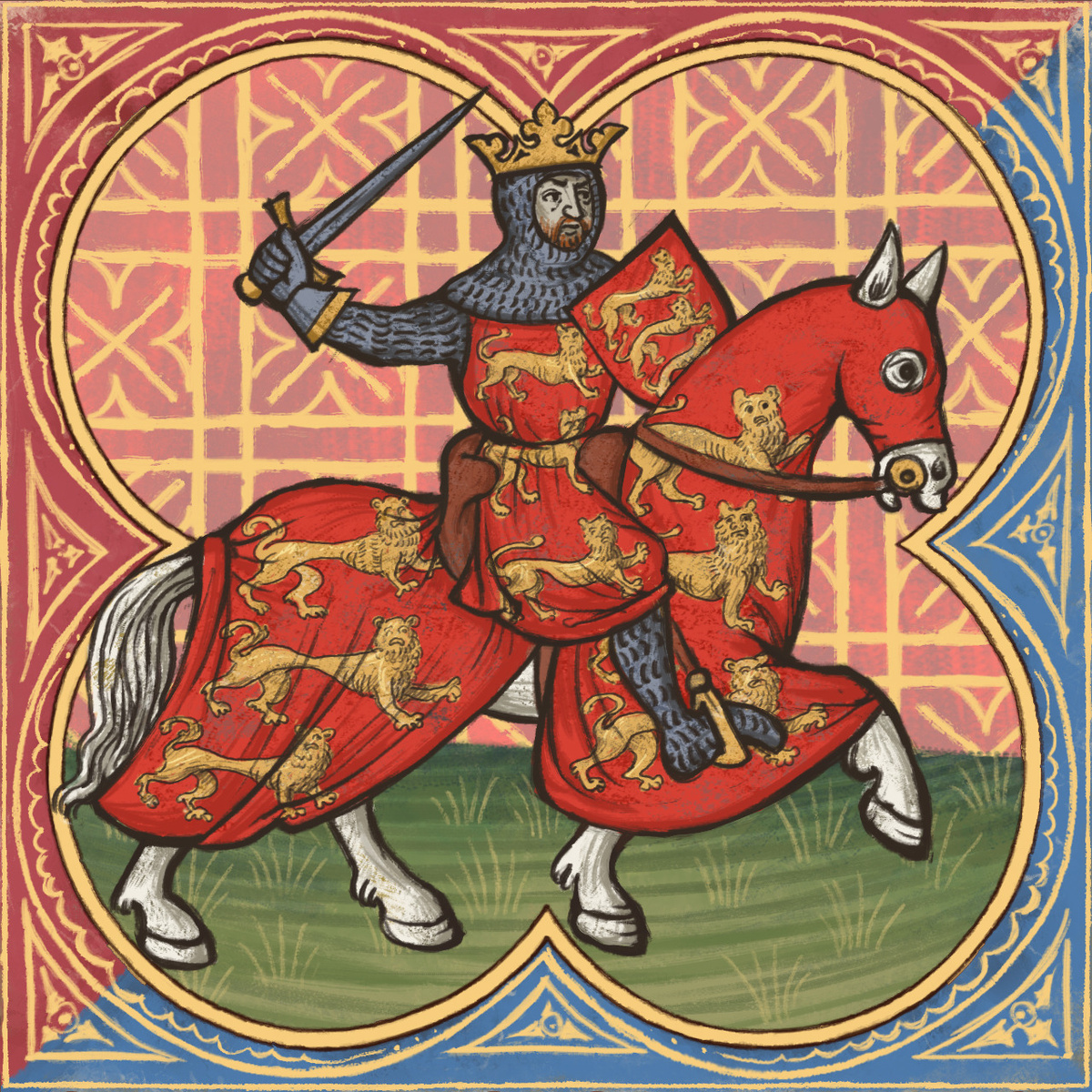 Король идет на войну.