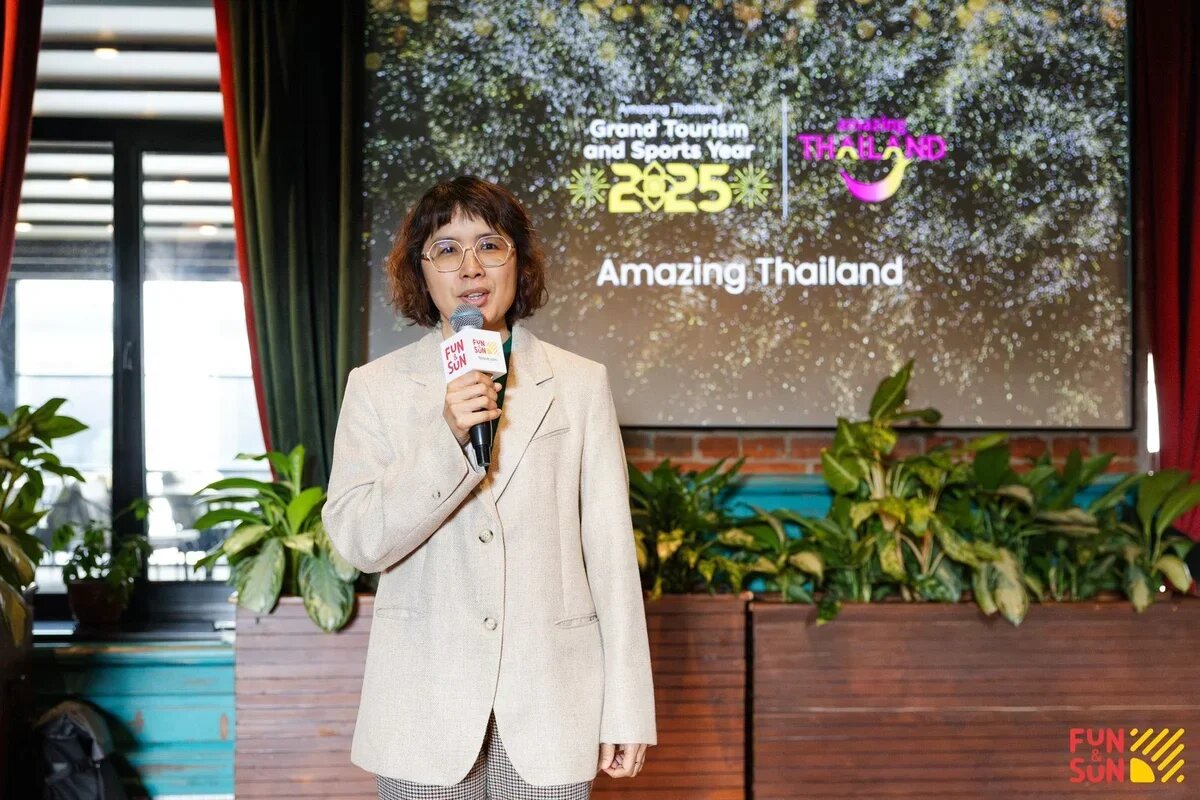    Директор московского офиса Туристического Управления Таиланда (ТАТ) Канчана Синг-Удом на мероприятии в Москве. Фото: FUN&SUN