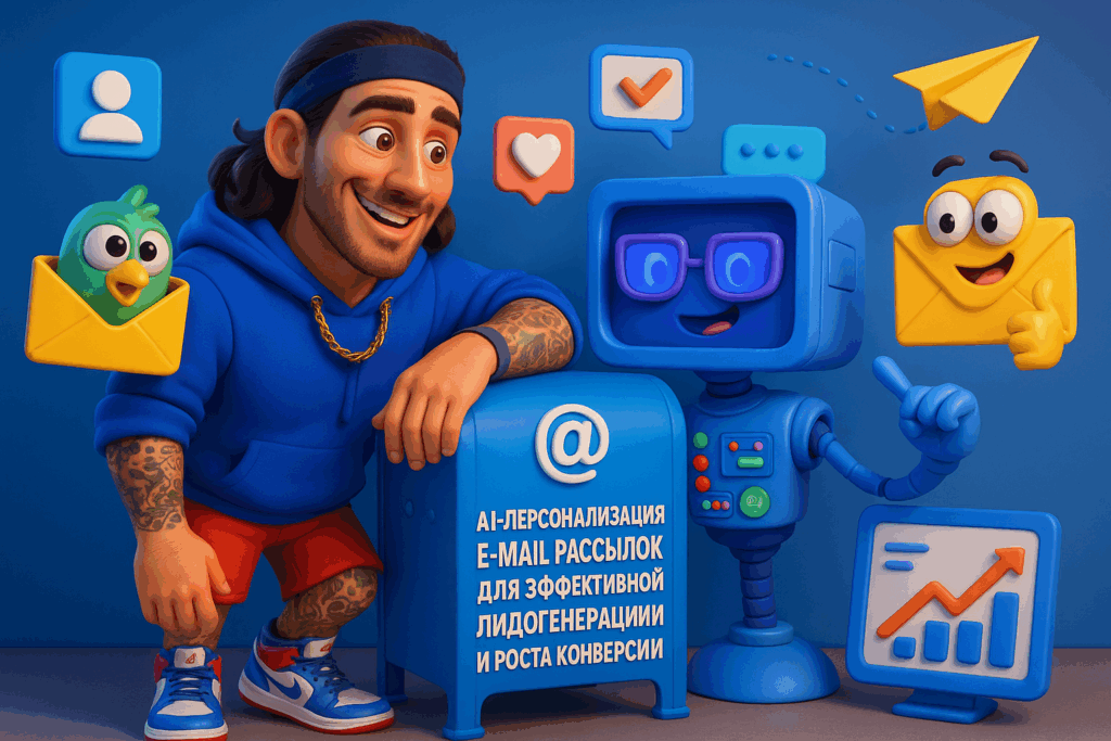    Хотите взрывной рост лидов? Узнайте, как AI-персонализация email-рассылок повышает open-rate и эффективность SMM-кампаний уже сегодня! schergin