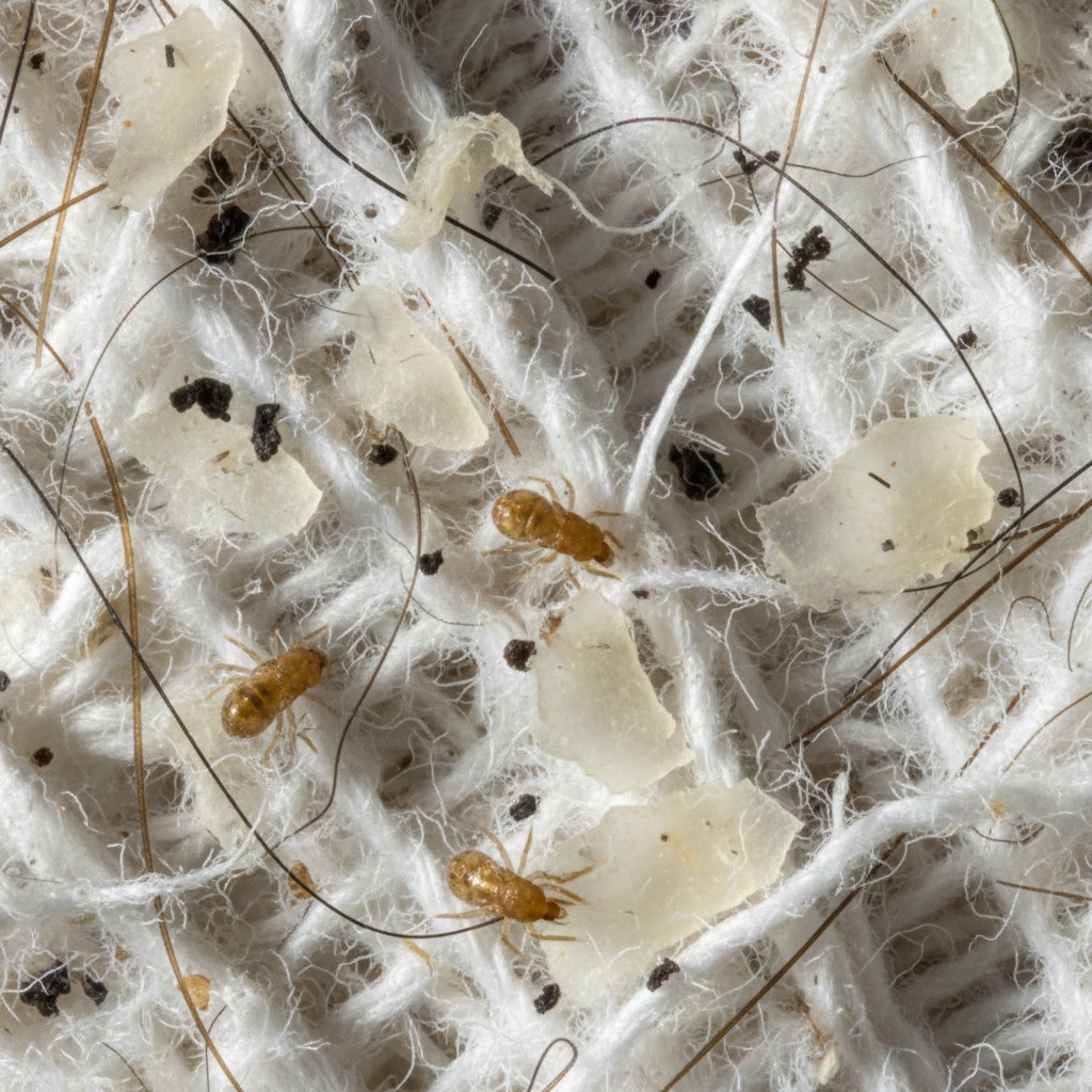 пылевые клещи живут не только в подушках