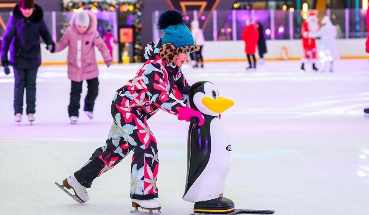     Люди на катке. Источник: mos ru Автор фото: Пресс-служба Мэра и Правительства Москвы