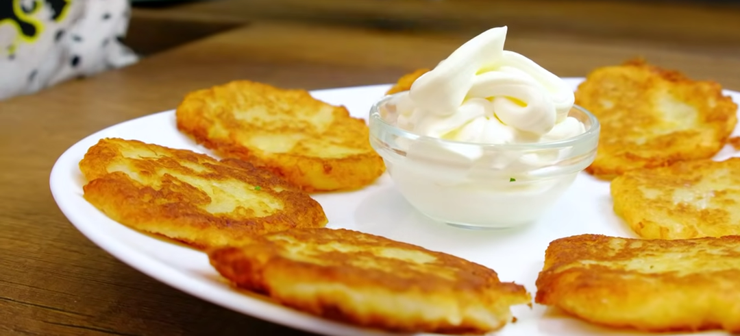 Картофельные драники без яиц и муки. Те самые, из детства, дедушкины