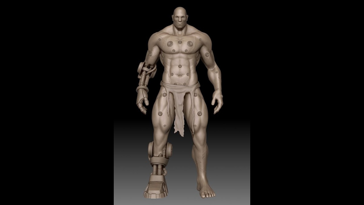 Кстати, вот - интересный рисунок. Художник не подумал, что у него одна нога будет длиннее другой...