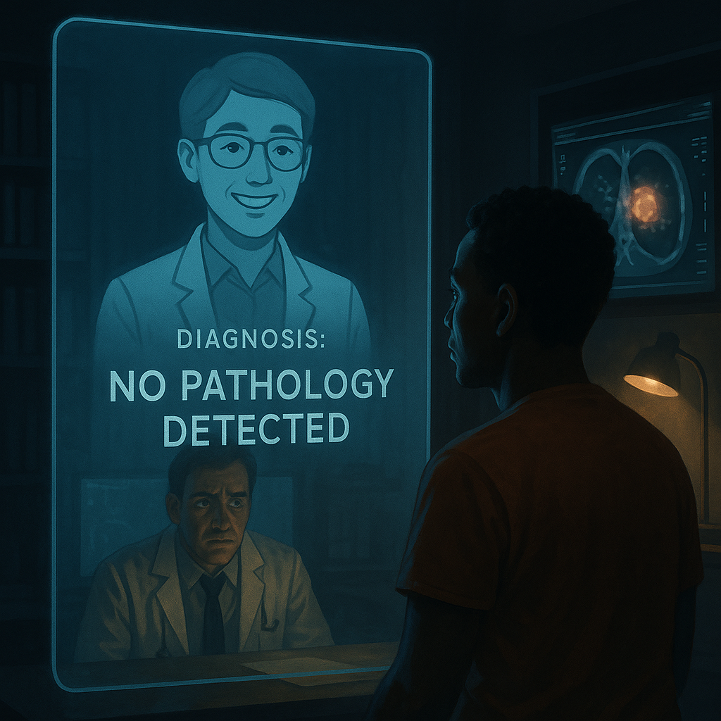 Он не видит вашу болезнь. Потому что его научили видеть не всех.