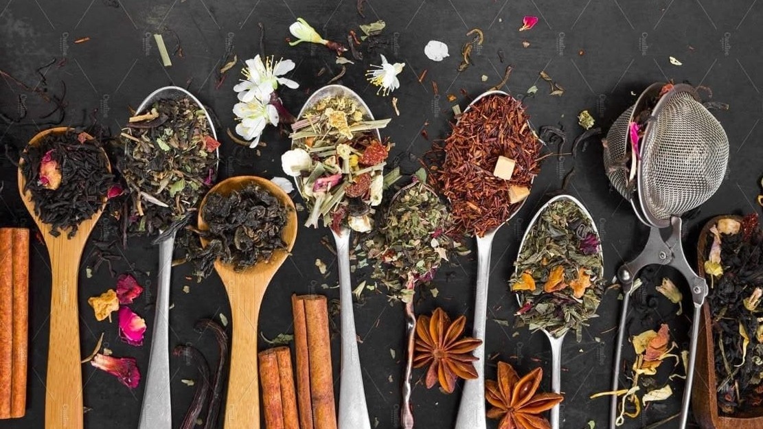 Фото из Pinterest чай с разными натуральными добавками и специи