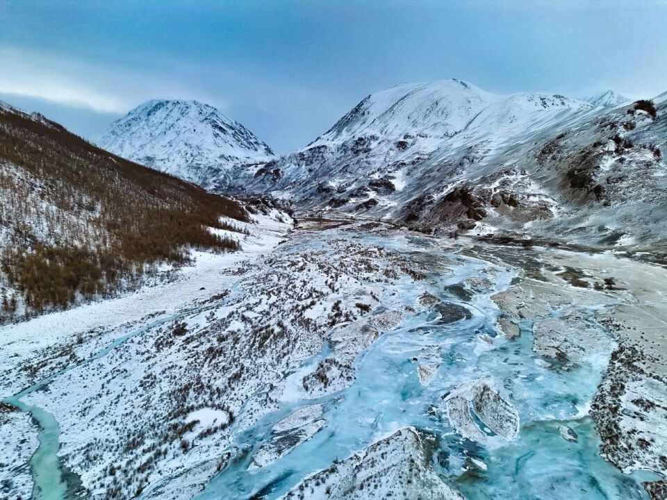    Ледник Большая Талдура. Источник: Роман и Татьяна Воробьевы / t.me/sailugem