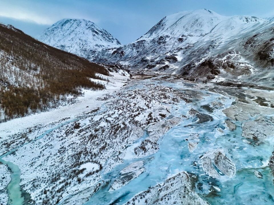    Ледник Большая Талдура. Источник: Роман и Татьяна Воробьевы / t.me/sailugem
